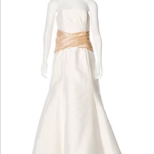 Carolina Herrera wedding gown